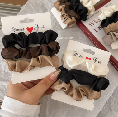 SilkHold™ Satin Scrunchie Set